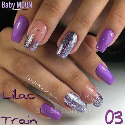 Гель-лак BABY MOON Lilac Train №03 аметистовый, 6 мл baby_moon_lilac_03 фото