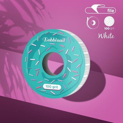 Пончик (запасной блок) 100гріт Bobbinail Staleks Pro EXPERT ATS-100w фото