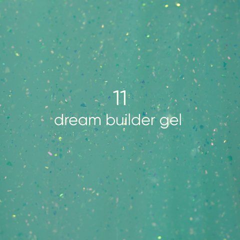 Гель для нарощення нігтів Valeri Dream Builder Gel №11 (бірюзовий) 15мл valeri_dream_gel_11_15ml фото