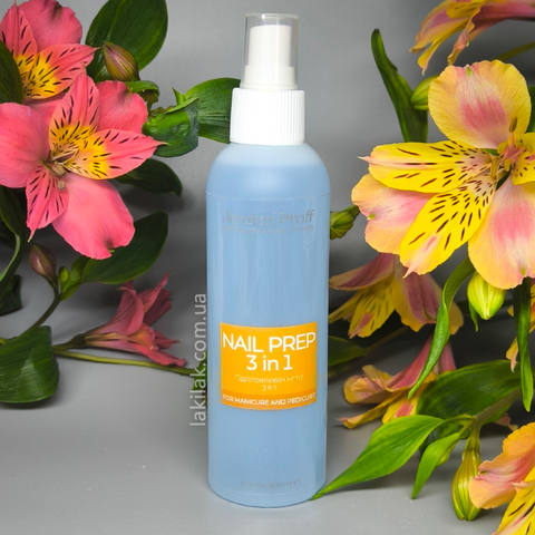 Универсальное средство 3в1 Jerden Proff Nail Prep 200мл JP_nail_prep_200ml фото