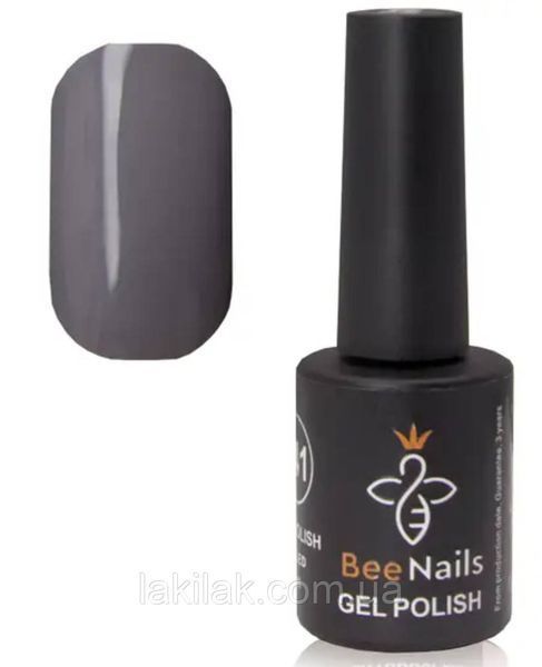 Гель-лак для ногтей Bee Nails 163 (мокрый камень) 8мл bee_nails_163 фото