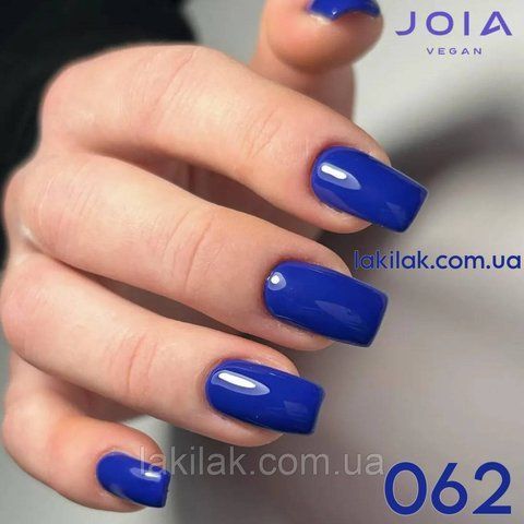 Гель-лак JOIA vegan 062 темно-синий, 6 мл joia062 фото