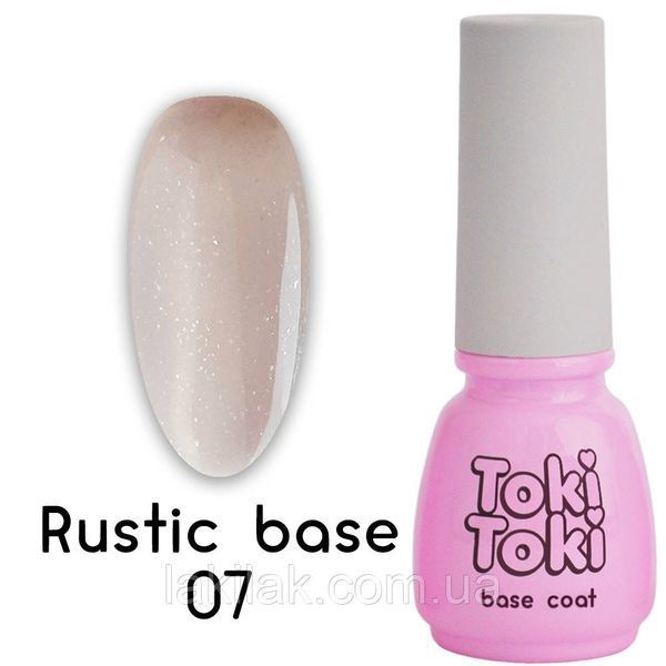 Цветная база Toki-Toki Rustic Base 07 с шиммером 5мл toki_base_rustic_07 фото