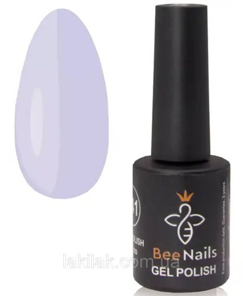 Гель-лак для нігтів Bee Nails 066 (васильковий) 8мл bee_nails_066 фото