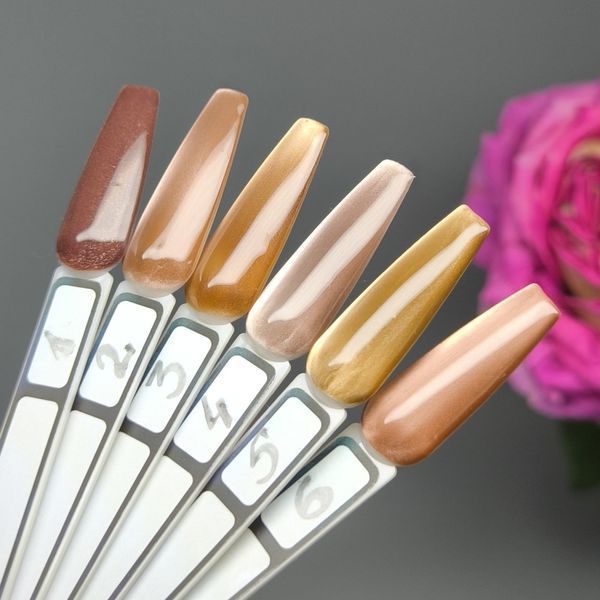 Гель-лак для нігтів Bee Nails Caramel котяче око 02 8мл bee_nails_caramel_02 фото