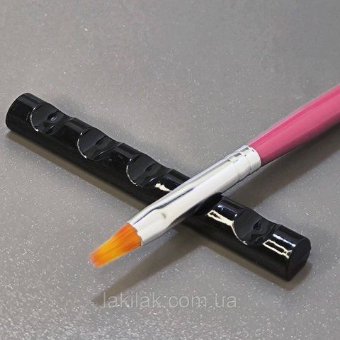 Чорна підставка для пензликів (вузька) pidstavka_vuzka_black фото