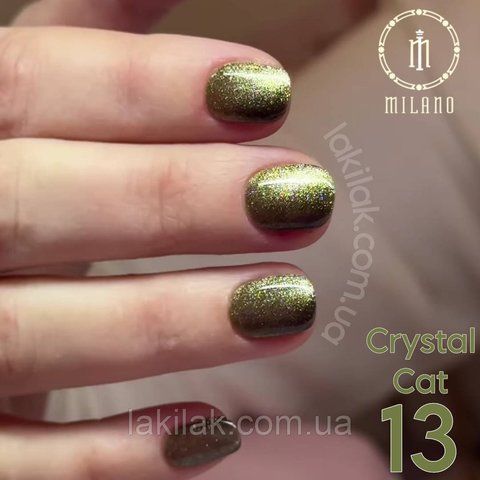 Гель-лак хрустальная кошка Milano 13 8мл milano_crystal_cat_13 фото