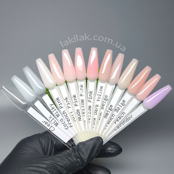 Жидкий полигель Starlet Professional Pink Dark Yellow 15мл lp_starlet_pinkdark_15ml фото