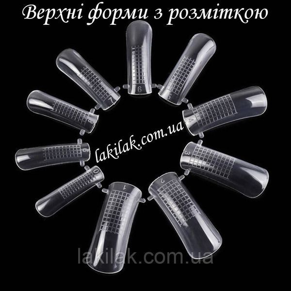 Верхні форми №1 мультиформа (набір 120шт) в органайзері form_plastic_multi_120 фото