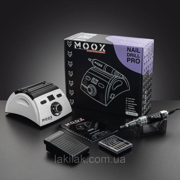 Білий фрезер Moox X310 50тис. об/хв, 70W для манікюру і педикюру moox_x310_white фото