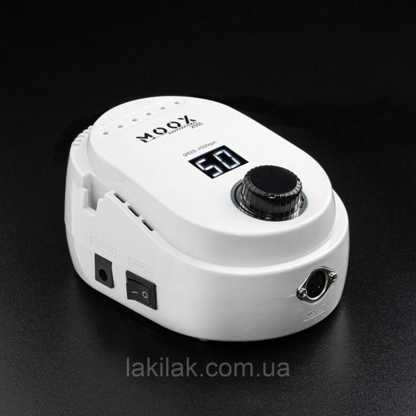 Білий фрезер Moox X550 50тис. об/хв, 70W для манікюру і педикюру moox_x550_white фото
