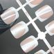Гелеві тіпси для нарощення френч котяче око 30шт (бежевий квадрат) tips_gel_french_cat_01_30 фото 2