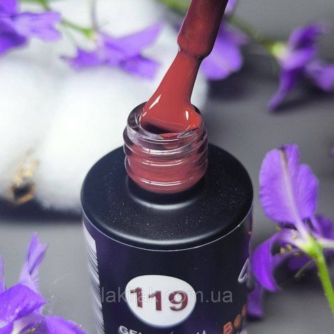 Гель-лак для нігтів Bee Nails 119 (сангіновий) 8мл bee_nails_119 фото