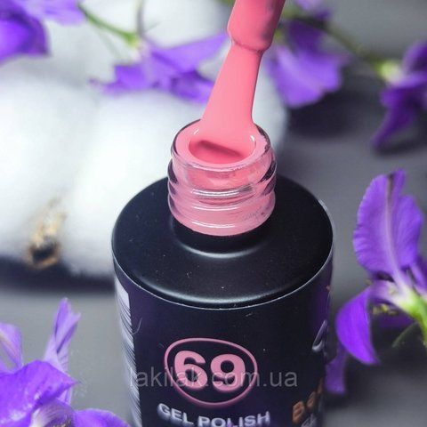 Гель-лак для нігтів Bee Nails 069 (лососево-рожевий) 8мл bee_nails_069 фото
