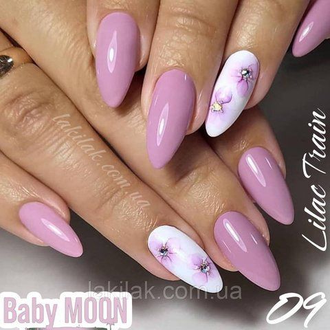 Гель-лак BABY MOON Lilac Train №09 пастельный сиреневый, 6 мл baby_moon_lilac_09 фото