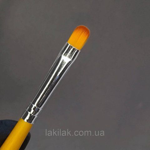 Кисть язичок OPI №8 с деревянной ручкой penz_oval_opi_8 фото
