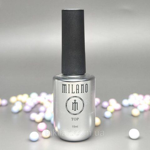 Топ для ногтей Milano без липкого слоя (с УФ фильтром) 15мл top_milano_with_uv_15ml фото