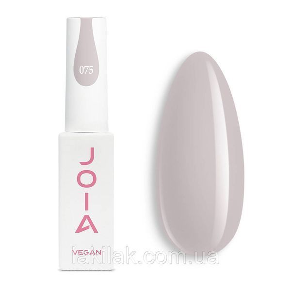 Гель-лак JOIA vegan 075 светло-серый, 6 мл joia075 фото