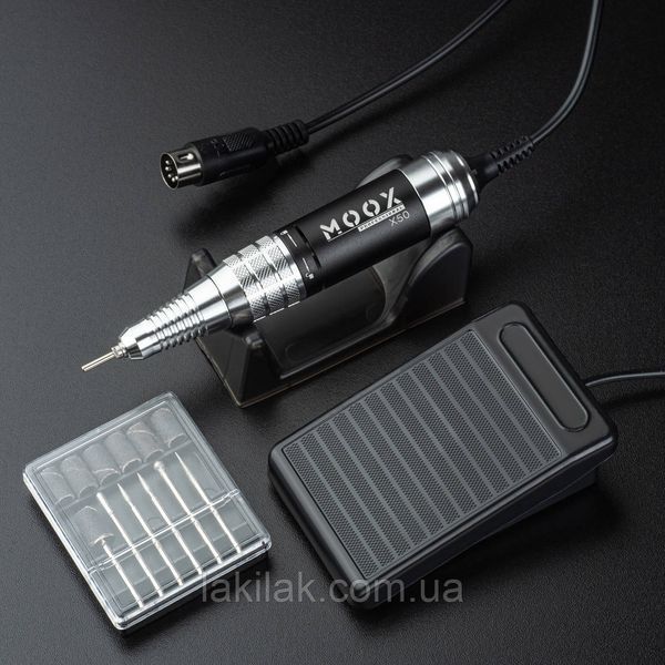 Фрезер Moox X800 50тис. об/мин, 70W черный (для маникюра и педикюра) moox_x800_black фото