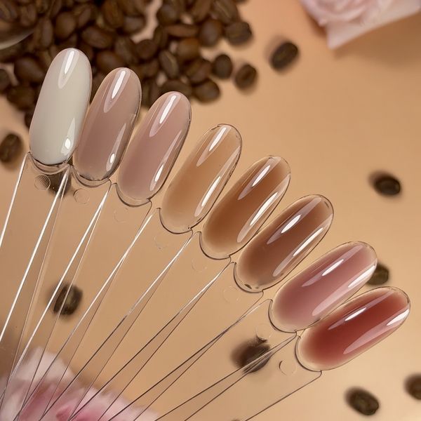 Моделюючий гель AVDEEVA COFFEE ROSE builder gel №08 (глибокий винно-кавовий) 15мл HEMA & TPO FREE gel_avdeeva_coffee_08_15m фото