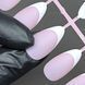 Гелеві тіпси для нарощення френч 24шт (рожевий мигдаль) tips_gel_french_02_24 фото 1