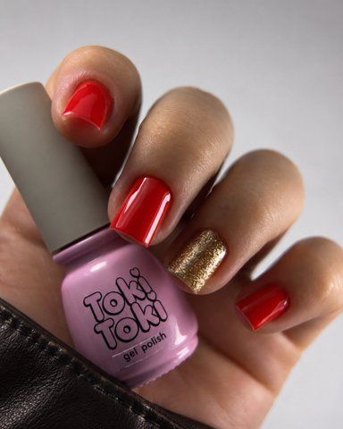Гель-лак Toki-Toki Lady in Red LR 01 яскраво-червоний 5мл tokitoki_LR_01 фото