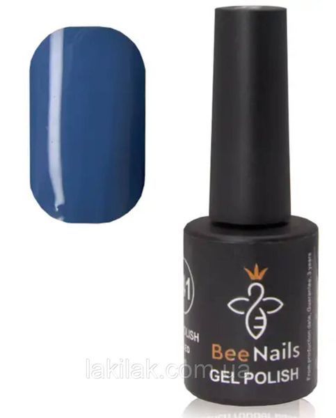 Гель-лак для ногтей Bee Nails 169 (капри синий) 8мл bee_nails_169 фото