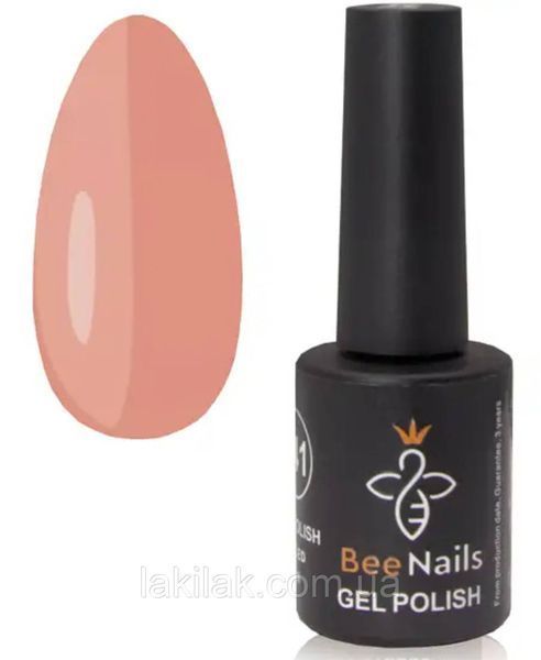 Гель-лак для нігтів Bee Nails 070 (попеляста троянда) 8мл bee_nails_070 фото