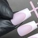 Гелеві тіпси для нарощення френч 24шт (рожевий квадрат) tips_gel_french_01_24 фото 1