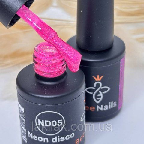 Світловідбивний гель-лак Bee Nails Neon Disco №05 8мл bee_nails_ND_05 фото