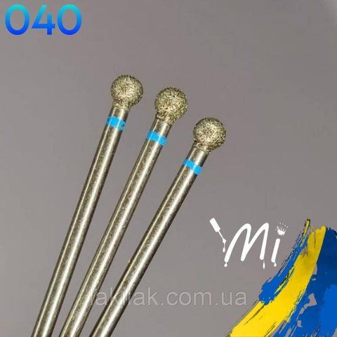 Фреза алмазна Мі шар синя 4,0 мм freza_mi_shar_blue_040 фото