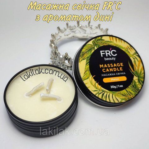 Массажная свеча FR'C дыня 30грамм svichka_frc_melon фото