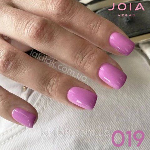 Гель-лак JOIA vegan 019 розово-лиловый, 6 мл joia019 фото