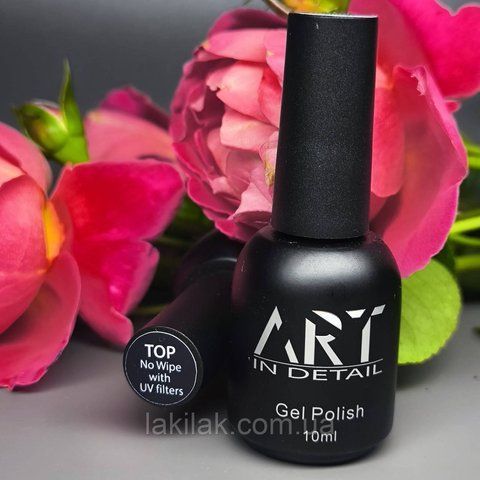 Топ ART Top No Wipe With UV без липкого слоя (с УФ) 10мл top_art_with_uv_10ml фото