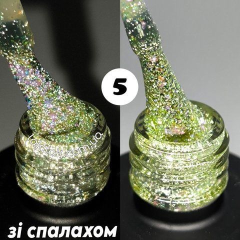 Світловідбивний гель-лак Bee Nails Disco Glitter KD05 8мл bee_nails_KD_05 фото