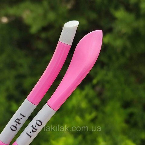 Розовый силиконовый пушер OPI двухсторонний pusher_opi_pink фото