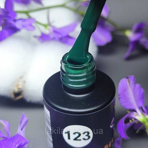 Гель-лак для ногтей Bee Nails 123 (глубокий малахитовый) 8мл bee_nails_123 фото