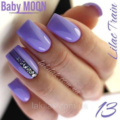 Гель-лак BABY MOON Lilac Train №13 глициния, 6 мл baby_moon_lilac_13 фото