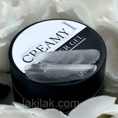 Гель для наращивания ногтей Crooz Creamy gel 01 (прозрачный) 15мл gel_crooz_creamy_01_30ml фото
