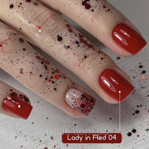 Гель-лак Toki-Toki Lady in Red LR 04 огненно-красный 5мл tokitoki_LR_04 фото