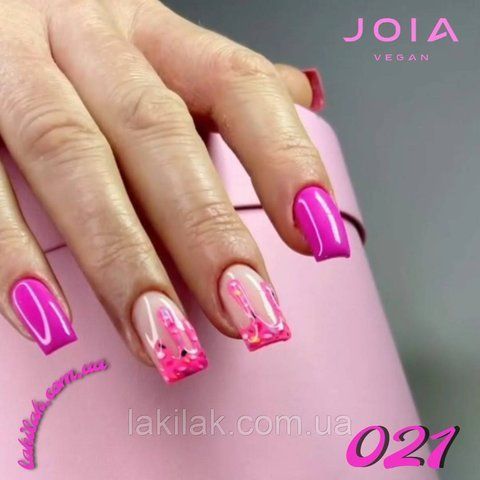Гель-лак JOIA vegan 021 малиново-розовый, 6 мл joia021 фото