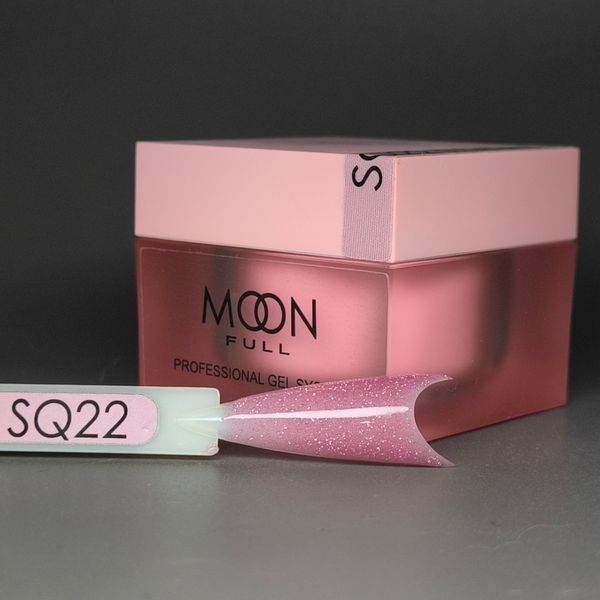 Гель для наращивания Moon Full Builder Gel №SQ22 (светоотражающий) без HEMA та TPO, гіпоалергенний 30мл moon_noHEMA_gel_SQ022 фото