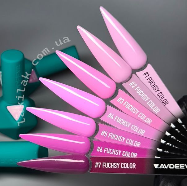 Гель-лак Victoria Avdeeva Fuchsy Color №5 (насыщенный яркий фуксиевый) 12 мл HEMA & TPO FREE avdeeva_fuchsy_05 фото