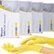 Перчатки нитриловые Medicom Yellow размер S 3,5гр (желтые) 100 шт gloves_yellow_s_100pcs фото 2