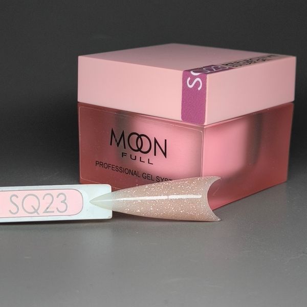 Гель для наращивания Moon Full Builder Gel №SQ23 (светоотражающий) без HEMA та TPO, гіпоалергенний 30мл moon_noHEMA_gel_SQ023 фото