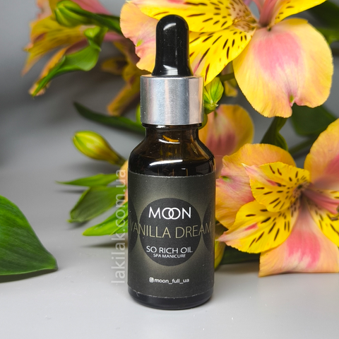 Олія для кутикули Moon Full VANILA DREAM 20 мл oil_moon_vanilla_20ml фото