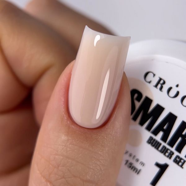 Гель для нарощення нігтів Crooz Smart gel 01 15мл gel_crooz_smart_01_15ml фото