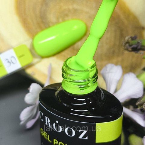 Гель-лак Crooz 30 (неоновый желто-салатотвый) 8мл crooz_30 фото