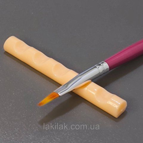 Персикова підставка для пензликів (вузька) pidstavka_vuzka_peach фото