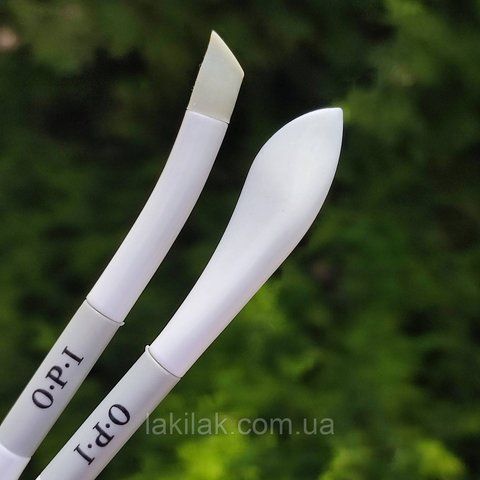 Белый силиконовый пушер OPI двухсторонний pusher_opi_white фото